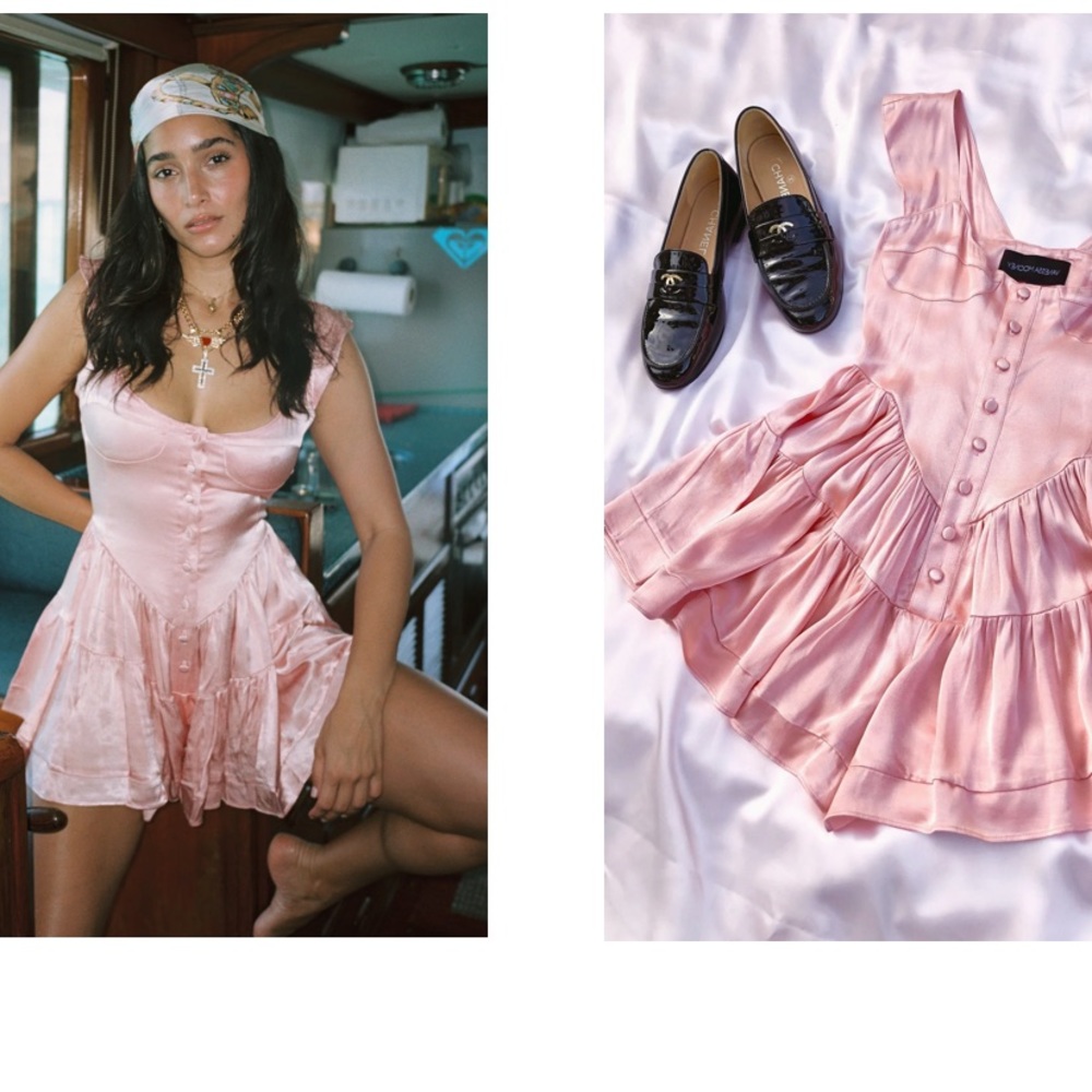 Pink Romper Dress in amazing condition worn once